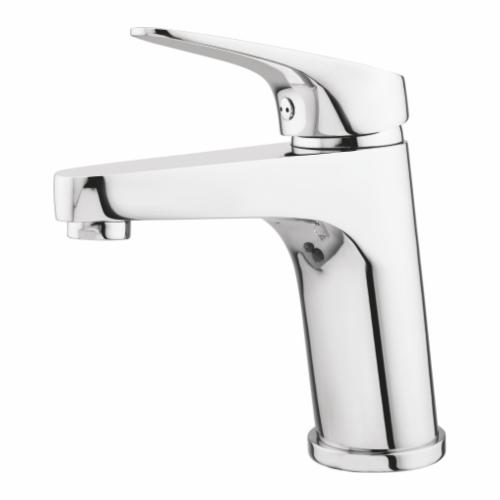 Single Lever Basin Mixer with 450mm Long SS Braided Hose  Chrome